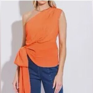 NEVER BETTER IN LOVELY WOVEN
TOP
